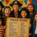 Meet the Crew: A Sea of Pirate Names and Smiles