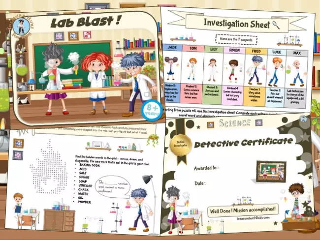 STEM Mystery Game for Older Kids