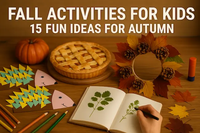 Fall Activities for Kids – 15 Fun Ideas for Autumn