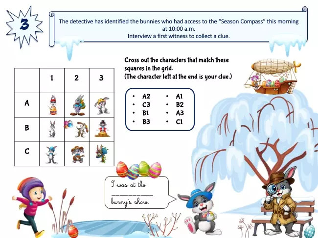 Easter Logic Game for Kids Ages 4–5